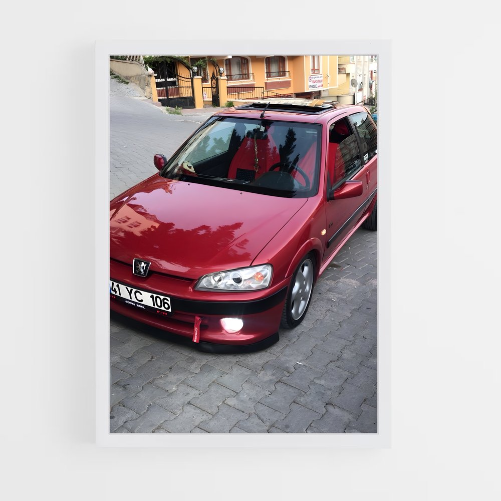 Poster magnifique s – affiche Peugeot (vue 3)
